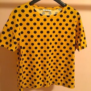 Yellow Dot Shirt